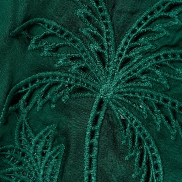 FARM RIO GREEN RICHELIEU MIDI SKIRT SIZE M CAMISOLE TOP SET SIZE S NWT - Picture 8 of 10